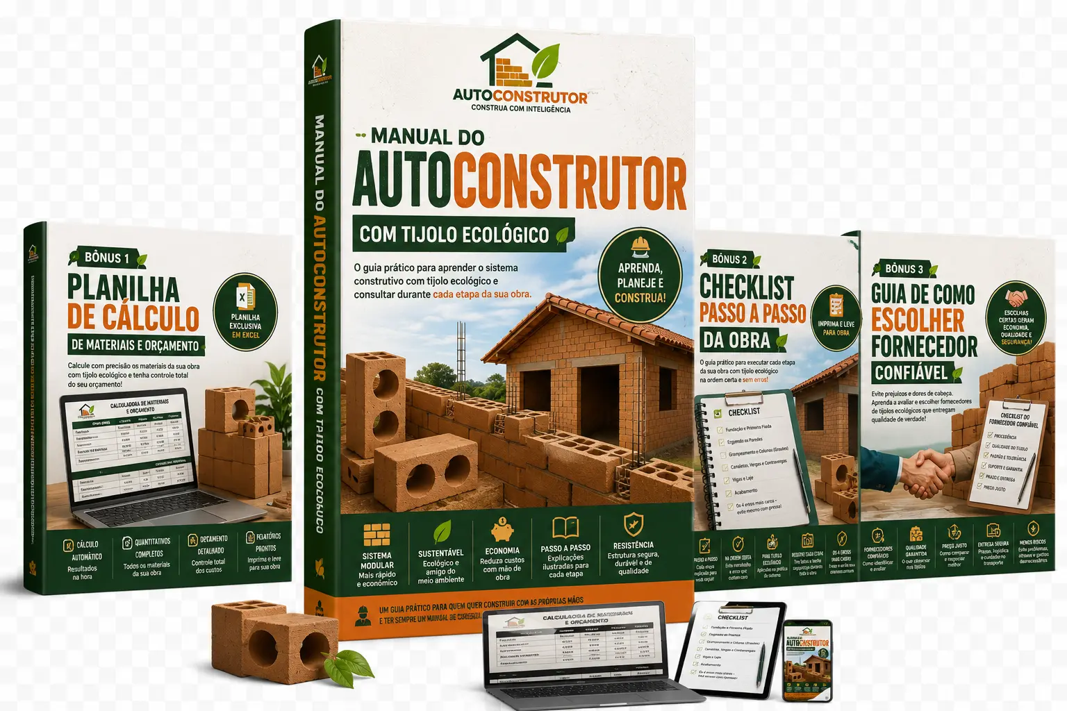 Manual do Autoconstrutor com Tijolo Ecológico